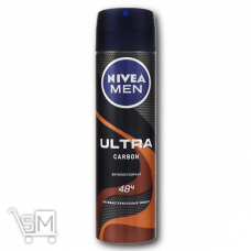 Дезодорант спрей «Nivea» «Men» «Ultra Carbon» 150 мл