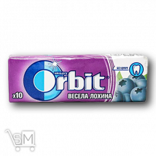 Жевательная резинка «Orbit» «Веселая Голубика» 14г