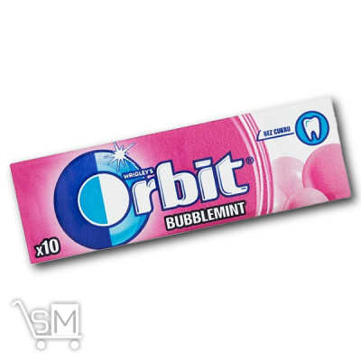 Сравнить цены на Жувальна гумка «Orbit» «Bubblemint» 14г