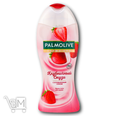 Сравнить цены на Крем-гель для душа «Palmolive» клубничный смузи 250мл