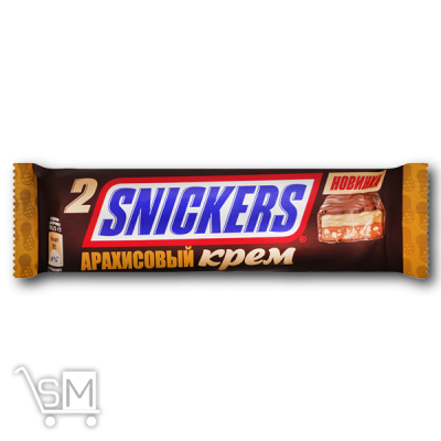 Сравнить цены на Батончик «Snickers» з арахісовим маслом 36,5г