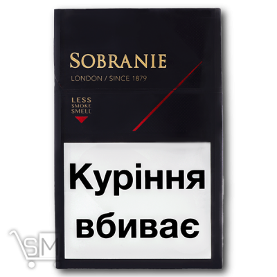 Сравнить цены на Сигареты «Sobranie» «Blacks»