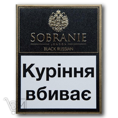 Сравнить цены на Сигареты «Sobranie» «Black»