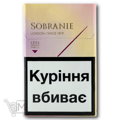 Сравнить цены на Сигареты «Sobranie» «Gold»