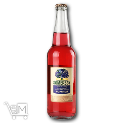 Сравнить цены на Сидр «Somersby» с соком черники 4,7% 0,5л