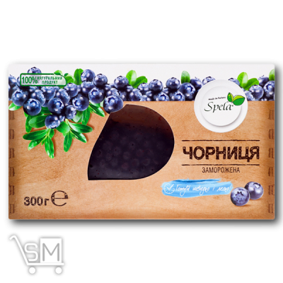 Сравнить цены на Чорниця «Spela» свіжозаморожена 300г