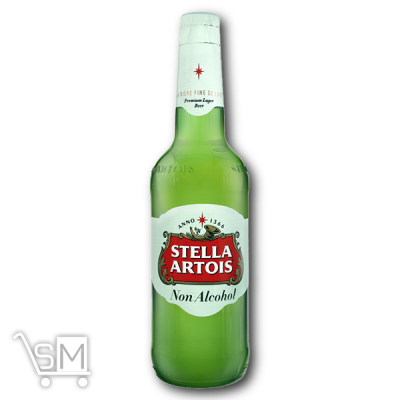 Сравнить цены на Пиво светлое «Stella Artois» безалкогольное 0,5% 0,5л