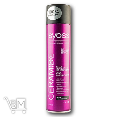 Сравнить цены на Лак для волос «SYOSS» «Ceramide Complex» максимальная фиксация 5 400мл