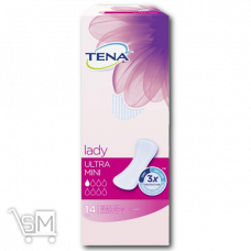 Прокладки «Tena» «Lady Slim Ultra Mini» женские 14шт