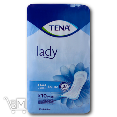 Сравнить цены на Прокладки урологические «Tena Lady» «Extra»  женские 10шт