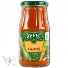 Кабачкова ікра «Верес» «Екстра» 500г