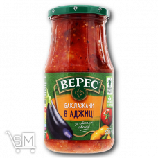 Баклажани «Верес» в аджиці 530г