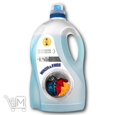 Сравнить цены на Гель для стирки «Wash&Free» универсальный 5л