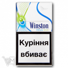 Сигареты «Winston» «XStyle DUO Green» Сигареты «Winston» «XStyle DUO Green»