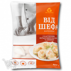 Вареники «Три Медведя» «От шефа» картофель, масло, укроп 800г