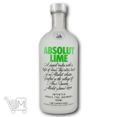 Сравнить цены на Горілка «Absolut» «Lime» 40% 0,7л