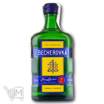 Сравнить цены на Ликерная настойка «Becherovka» на травах 38% 50мл
