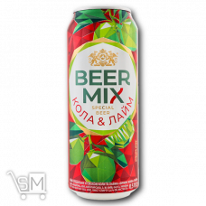 Пиво «Оболонь» «Beermix Cola+Lime» 2,6% 0,5л