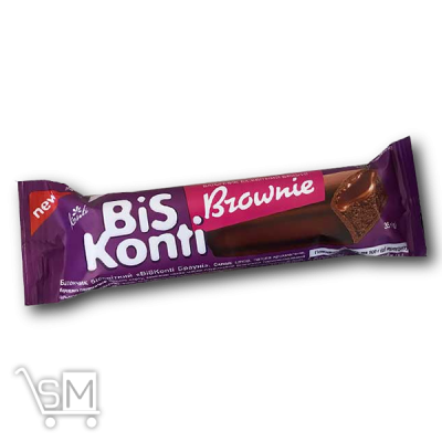Сравнить цены на Батончик «BisKonti» «Брауні» 35г