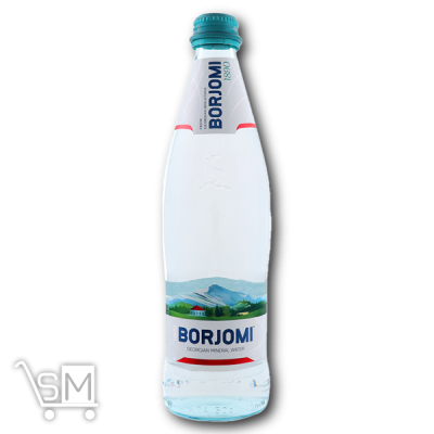 Сравнить цены на Вода минеральная «Borjomi» сильногазированная 0,5л
