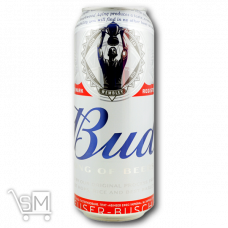 Пиво «Bud» світле 4,8% 0,5л ж/б
