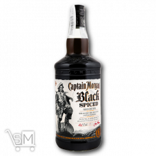Напиток алкогольний «Captain Morgan» «Black Spiced» на основе Карибского рома 40% 1л