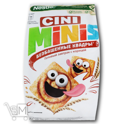 Сравнить цены на Готовый сухой завтрак «Nestle» «Cini-Minis» со вкусом корицы 250г