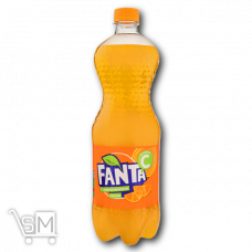 Напій «Fanta» з апельсиновим соком безалкогольний сильногазований 1л