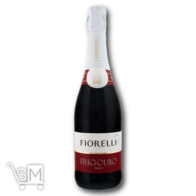 Сравнить цены на Напій ігристий «Fiorelli» «Fragolino Rosso» на основі вина 7% 0,75л