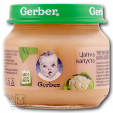 Пюре «Gerber» «Цветная капуста» 80г
