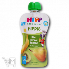 Пюре «HiPP Hippis» «груша-банан-киви» 100г