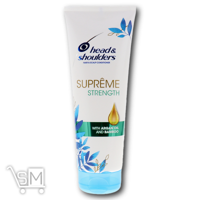 Сравнить цены на Бальзам-ополаскиватель «Head & Shoulders» «Supreme» укрепление против перхоти 220мл