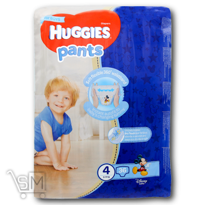 Сравнить цены на Подгузники-трусики «Huggies» «для мальчиков 4» 9-14кг 36шт