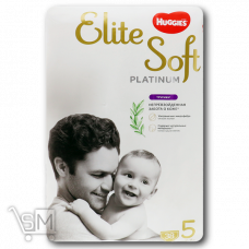 Подгузники-трусики «Huggies» «Elite Soft Platinum» размер 5 для детей 12-17кг 38шт