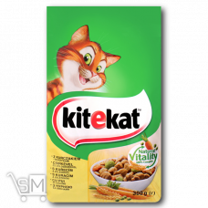 Сухой корм «Кіtekat» для кошек «Курица с овощами» 300г
