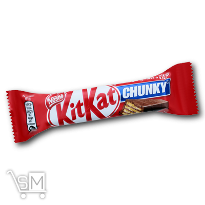 Сравнить цены на Батончик «KitKat» «Chunky» в молочном шоколаде 40г