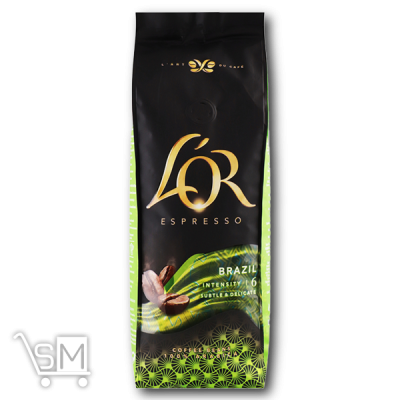 Сравнить цены на Кава «L'or» «Espresso Brazil» в зернах 500г