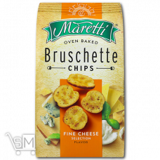 Сухарики брускети «Maretti» смак суміш сирів 70г