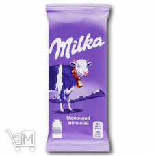 Шоколад молочный «Milka» 90г