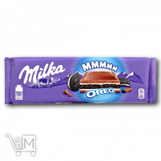 Шоколад молочный «Milka» с кусочками печенья «Oreo» 300г
