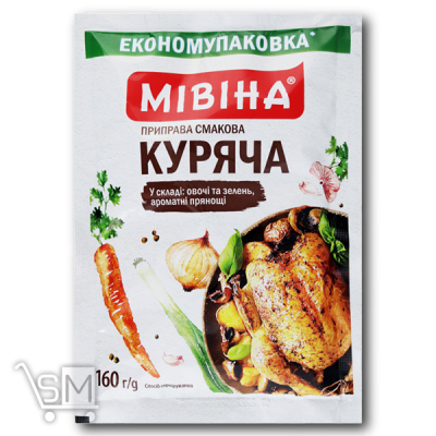 Сравнить цены на Приправа «Мівіна» «Куряча» 160г