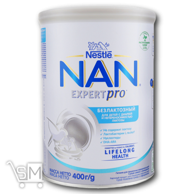 Сравнить цены на Суміш суха дитяча «Nestle» «Nan» безлактозна з народження 400г