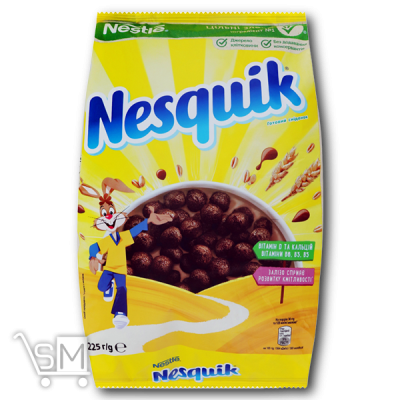 Сравнить цены на Готовий сухий сніданок «Nestle» «Nesquik» 225г