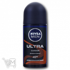 Дезодорант кульковий «Nivea» «Men» «Ultra Carbon» 50мл
