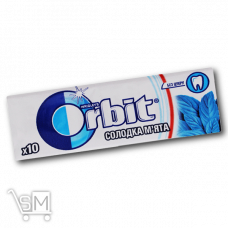 Жевательная резинка «Orbit» «Сладкая мята» 14г