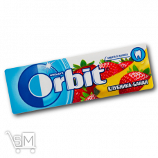 Жувальна гумка «Orbit» «Полуниця-Банан» 13,6г