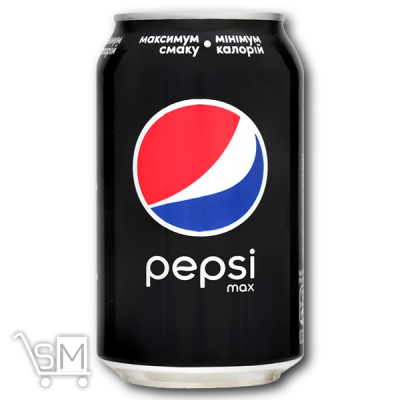 Сравнить цены на Напій «Pepsi» «Max» 0,33л з/б