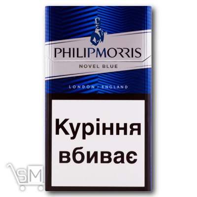 Сравнить цены на Цигарки «Philip Morris» «Novel Blue»