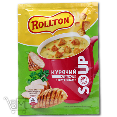 Сравнить цены на Суп курячий «Ролтон» з крутонами 17г
