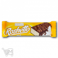 Батончик вафельный «Рошен» «Roshetto Milk» в шоколадной глазури 34г